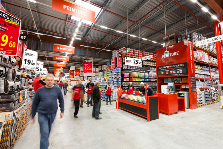 Brico Dépôt - Intérieur magasin Rennes